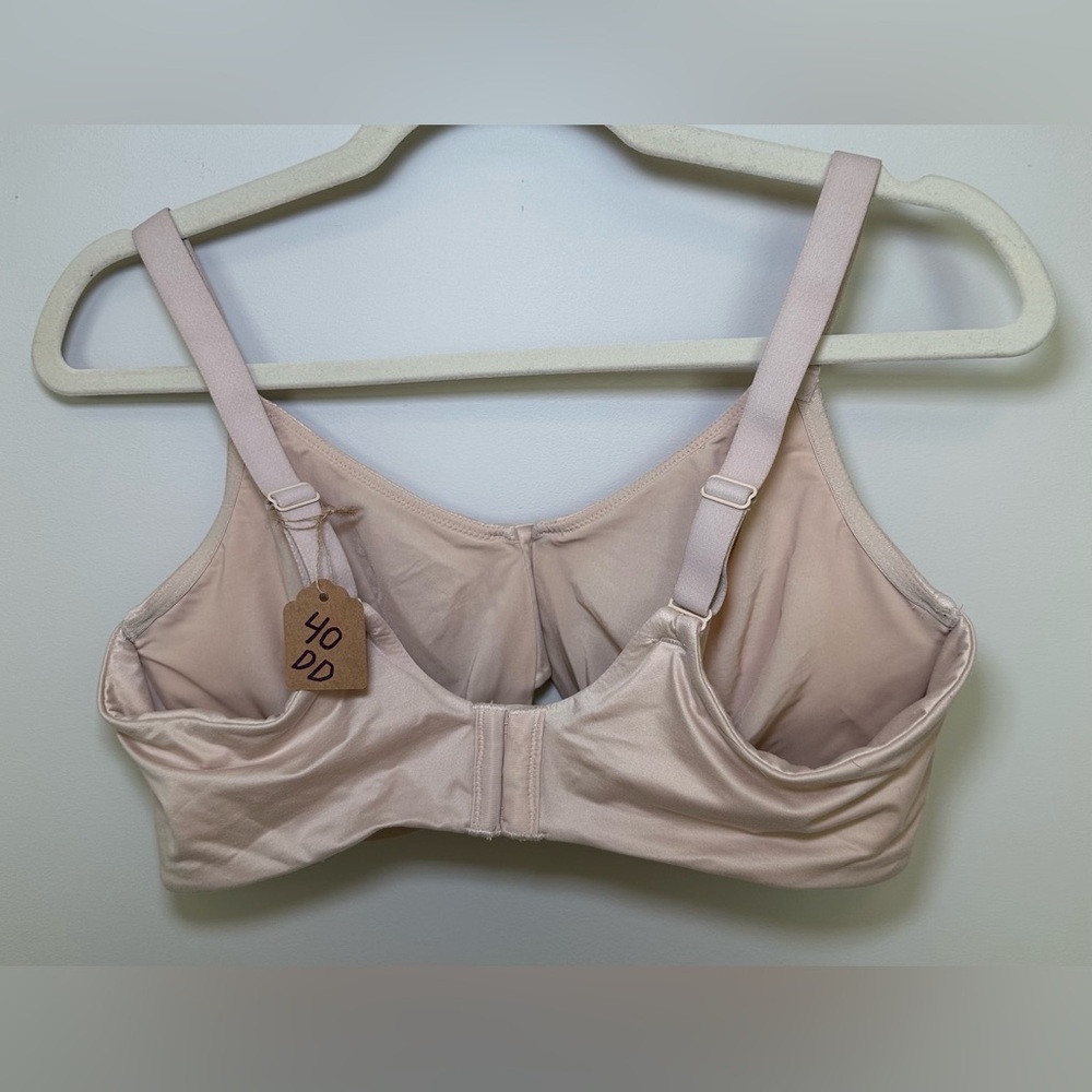Wacoal bra 855213 nude beige neutral classic supportive plus-size lace sexy 40DD - Picture 2 of 9